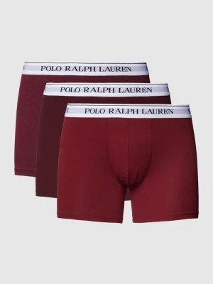 Zdjęcie produktu Obcisłe bokserki z elastycznym paskiem z logo w zestawie 3 szt. Polo Ralph Lauren Underwear