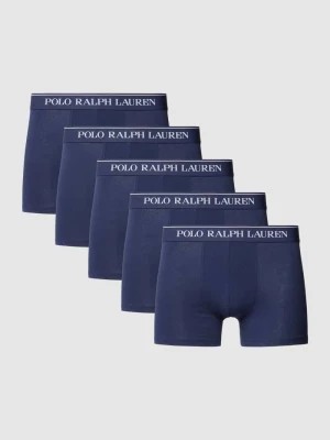 Zdjęcie produktu Obcisłe bokserki z elastycznym paskiem z logo w zestawie 5 szt. Polo Ralph Lauren Underwear