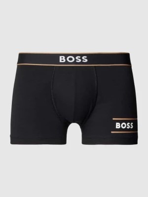 Zdjęcie produktu Obcisłe bokserki z nadrukiem z logo Boss