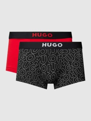 Zdjęcie produktu Obcisłe bokserki z pasem z logo w zestawie 2 szt. model ‘BROTHER’ HUGO