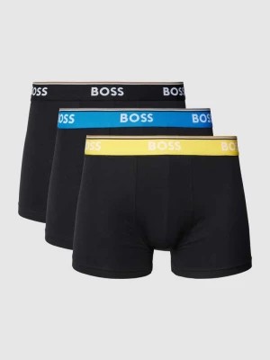 Zdjęcie produktu Obcisłe bokserki z paskiem z logo w zestawie 3 szt. Boss