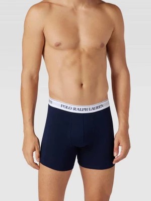 Zdjęcie produktu Obcisłe bokserki z paskiem z logo w zestawie 3 szt. model ‘BRIEF’ Polo Ralph Lauren Underwear