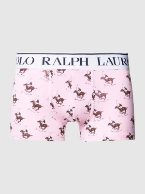 Zdjęcie produktu Obcisłe bokserki ze wzorem z logo model ‘SWINGING MALLET’ Polo Ralph Lauren Underwear