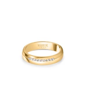 Zdjęcie produktu W.KRUK - Obrączka ślubna złota Donare damska
