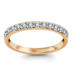 Zdjęcie produktu Obrączka złota z diamentami - Éternel Éternel - Biżuteria YES