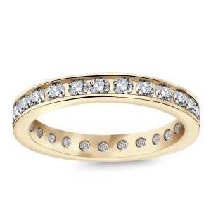 Zdjęcie produktu Obrączka złota z diamentami - Forever Forever - Biżuteria YES