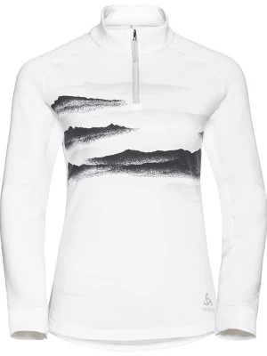 Zdjęcie produktu Odlo Bluza polarowa "Berra Graphic" w kolorze białym rozmiar: S