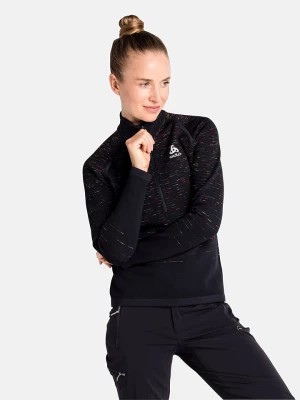 Zdjęcie produktu Odlo Bluza polarowa "Blackcomb" w kolorze czarnym ze wzorem rozmiar: onesize