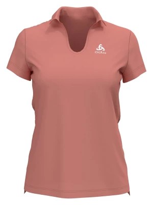 Zdjęcie produktu Odlo Funkcyjna koszulka polo "Kumano Light" w kolorze koralowym rozmiar: XS