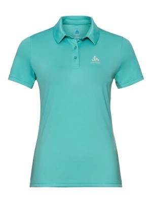 Zdjęcie produktu Odlo Funkcyjna koszulka polo w kolorze turkusowym rozmiar: S