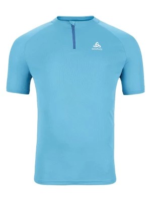 Zdjęcie produktu Odlo Koszulka "Essential" w kolorze błękitnym do biegania rozmiar: M