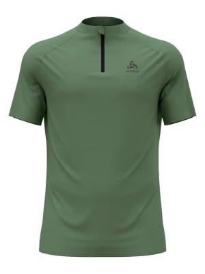 Zdjęcie produktu Odlo Koszulka "Essential" w kolorze zielonym do biegania rozmiar: M