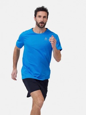Zdjęcie produktu Odlo Koszulka "Essential Chill-Tec" w kolorze niebieskim do biegania rozmiar: XL