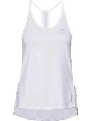Zdjęcie produktu Odlo Top "Zeroweight" w kolorze białym do biegania rozmiar: onesize