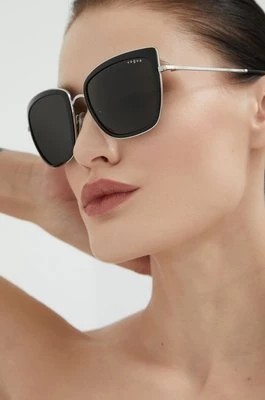 Zdjęcie produktu okulary przeciwsłoneczne damskie kolor czarny Vogue