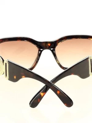 Zdjęcie produktu Okulary przeciwsłoneczne damskie RETRO ELEGANCE brąz Merg