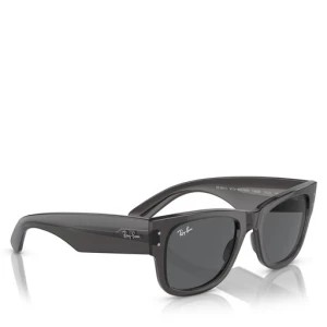 Zdjęcie produktu Okulary przeciwsłoneczne Ray-Ban Mega Wayfarer 0RB0840S 1406B1 Transparent Black/Dark Grey