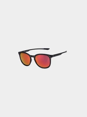 Zdjęcie produktu Okulary przeciwsłoneczne z multibarwną powłoką uniseks - czerwone 4F