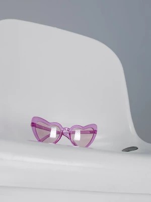 Zdjęcie produktu Okulary przeciwsłoneczne z powłoką lustrzaną dziewczęce 4F