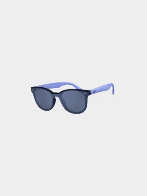 Zdjęcie produktu Okulary przeciwsłoneczne z powłoką lustrzaną - fioletowe 4F