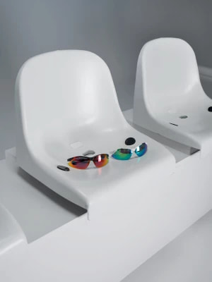 Zdjęcie produktu Okulary sportowe z multibarwną powłoką 4F