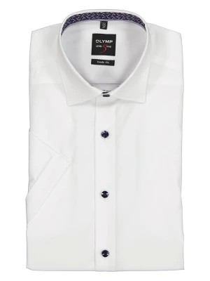 Zdjęcie produktu OLYMP Koszula "Level 5" - Body fit - w kolorze białym rozmiar: 42