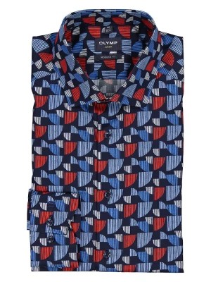 Zdjęcie produktu OLYMP Koszula "Luxor" - Modern fit - w kolorze niebiesko-czerwonym rozmiar: 42