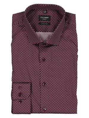 Zdjęcie produktu OLYMP Koszula "No 6 six" - Super Slim fit - w kolorze fioletowym rozmiar: 38