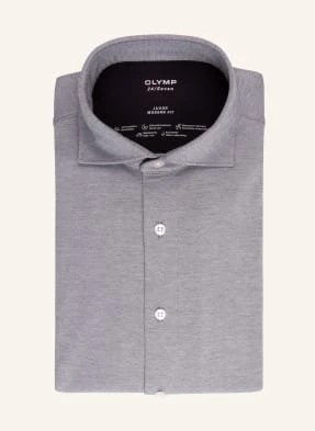 Zdjęcie produktu Olymp Koszula Z Dżerseju Luxor 24/Seven Modern Fit grau