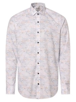 Zdjęcie produktu Olymp Level Five Koszula męska Mężczyźni Slim Fit Bawełna niebieski|biały|wielokolorowy wzorzysty,