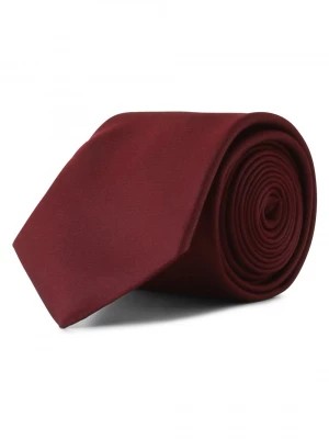 Zdjęcie produktu Olymp Level Five Krawat jedwabny męski Mężczyźni Jedwab czerwony jednolity,