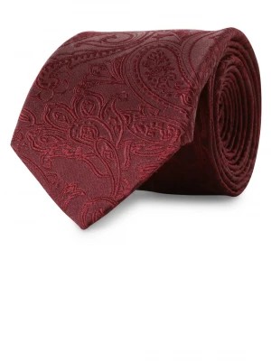 Zdjęcie produktu Olymp Level Five Krawat jedwabny męski Mężczyźni Jedwab czerwony wzorzysty,