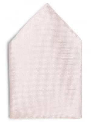 Zdjęcie produktu Olymp Level Five Poszetka jedwabna męska Mężczyźni Jedwab różowy wypukły wzór tkaniny,