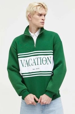 Zdjęcie produktu On Vacation bluza męska kolor zielony wzorzysta