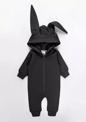 Zdjęcie produktu Onesie dziecięcy rabbit czarny