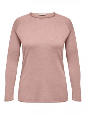 Zdjęcie produktu ONLY Carmakoma Sweter 15197209 Różowy Regular Fit