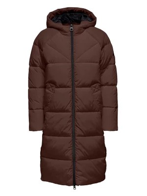 Zdjęcie produktu ONLY Płaszcz pikowany "Amanda" w kolorze ciemnobrązowym rozmiar: XS