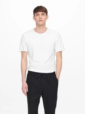 Zdjęcie produktu ONLY & SONS Koszulka "Benne" w kolorze białym rozmiar: M