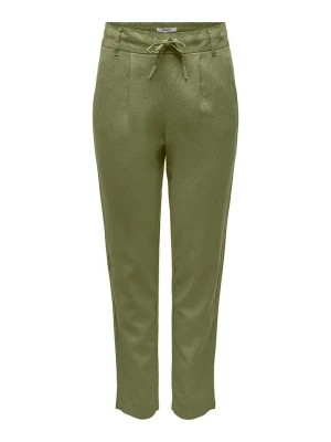 Zdjęcie produktu ONLY Spodnie "Caro-Poptrash" w kolorze oliwkowym rozmiar: XS/L32