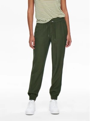 Zdjęcie produktu ONLY Spodnie dresowe 15203946 Zielony Regular Fit