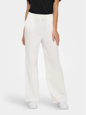 Zdjęcie produktu ONLY Spodnie materiałowe Thyra 15296375 Biały Comfort Fit