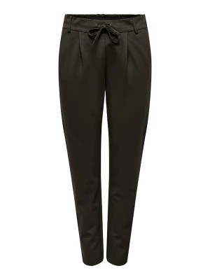 Zdjęcie produktu ONLY Spodnie "Poptrash" w kolorze ciemnobrązowym rozmiar: XS/L32