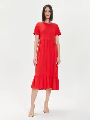 Zdjęcie produktu ONLY Sukienka codzienna May 15252525 Czerwony Regular Fit