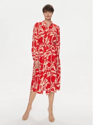 Zdjęcie produktu ONLY Sukienka koszulowa Halia 15315986 Czerwony Regular Fit
