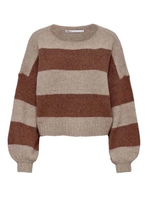Zdjęcie produktu ONLY Sweter "Aya" w kolorze brązowym rozmiar: L