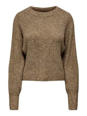 Zdjęcie produktu ONLY Sweter "Chunky" w kolorze szarobrązowym rozmiar: L
