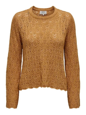 Zdjęcie produktu ONLY Sweter "Lalvi" w kolorze jasnobrązowym rozmiar: XS
