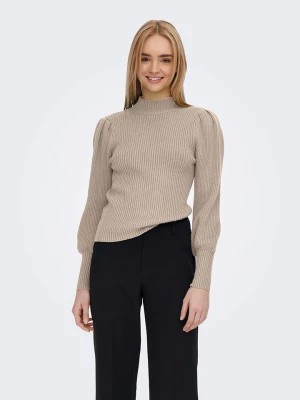 Zdjęcie produktu ONLY Sweter w kolorze beżowym rozmiar: XS