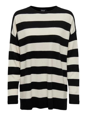 Zdjęcie produktu ONLY Sweter w kolorze czarno-kremowym rozmiar: S