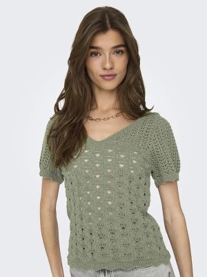 Zdjęcie produktu ONLY Sweter w kolorze khaki rozmiar: S